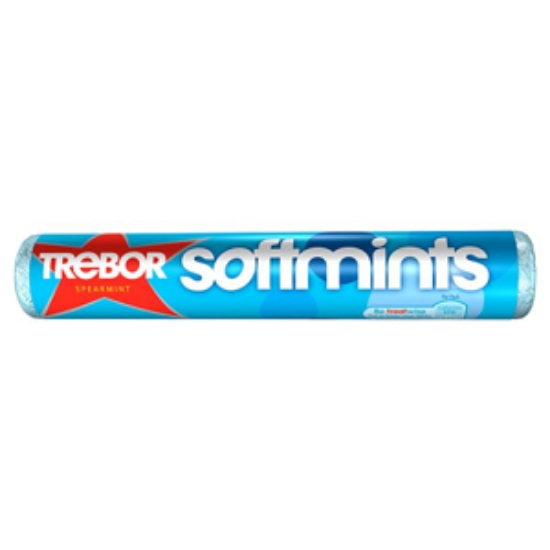 Picture of Softmint Blue Roll  Spearmint x40